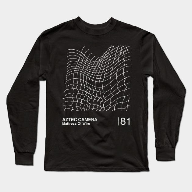 Mattress Of Wire / Minimalist Style Graphic Fan Artwork Design Long Sleeve T-Shirt by saudade